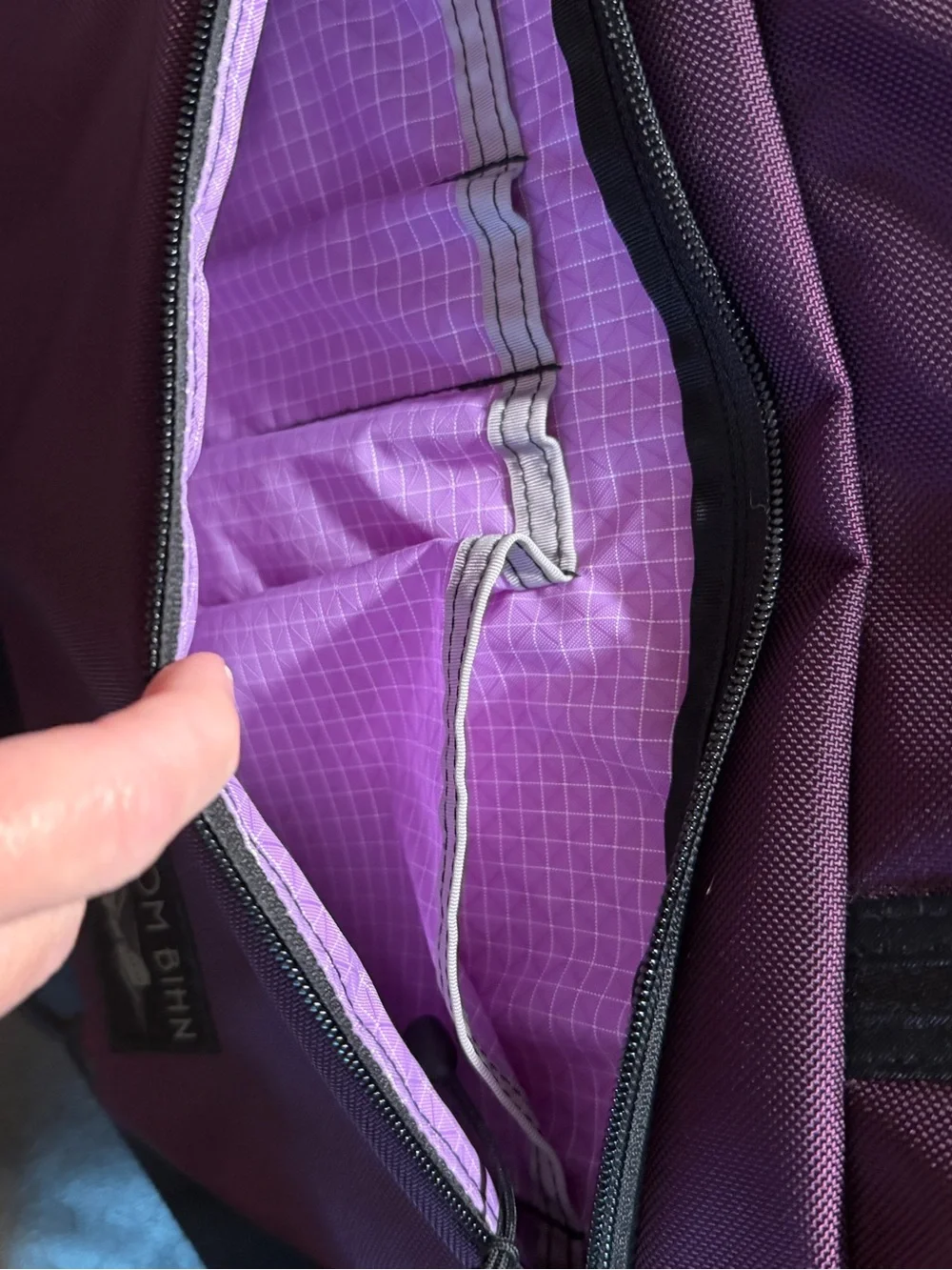Tom Bihn Nomad 16 with absolute shoulder strap